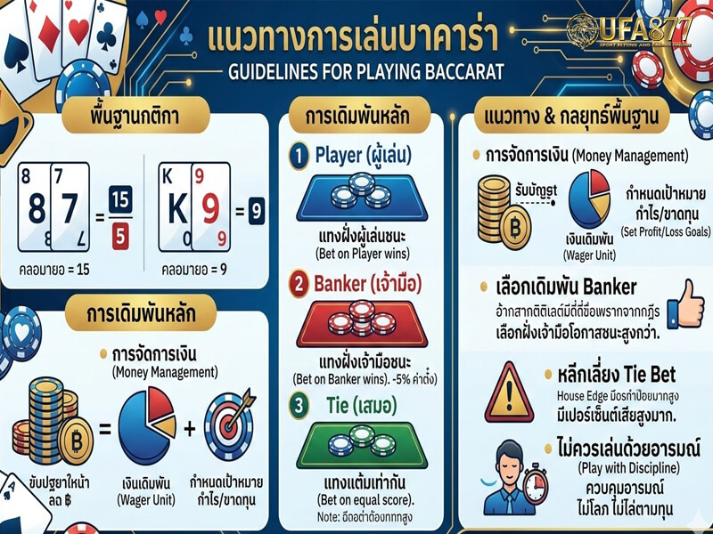 แนวทางการเล่นบาคาร่า